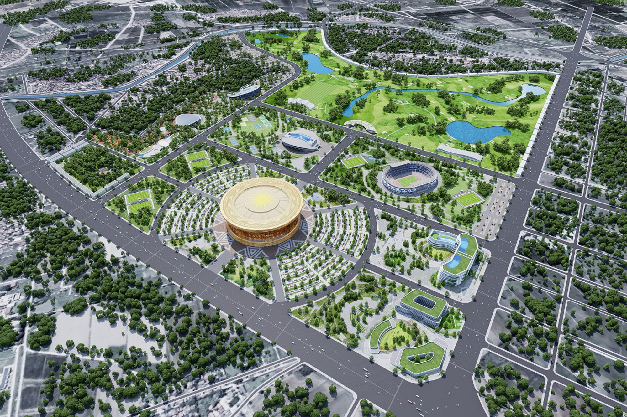 Banner khu đô thị thể thao Vinhomes Olympics